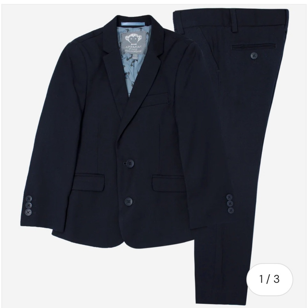 Navy blue Appaman Suit size 8